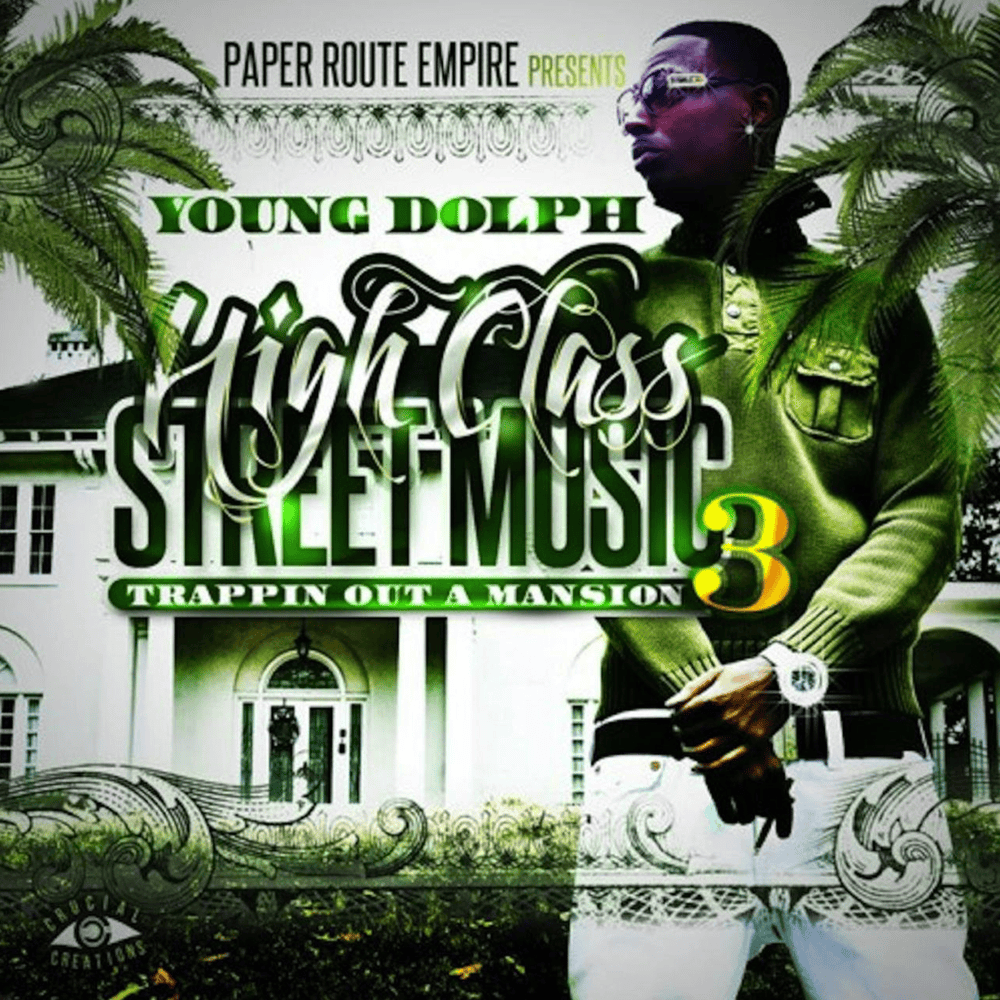 Album cover art for "Grew Up" by Young Dolph & Young Scooter & Project Pat