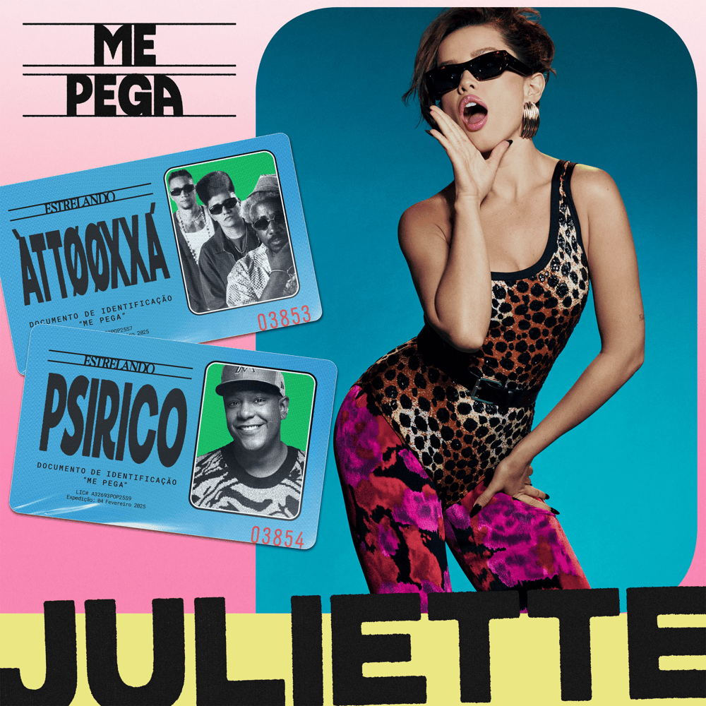 Album cover art for "Me Pega" by Juliette
