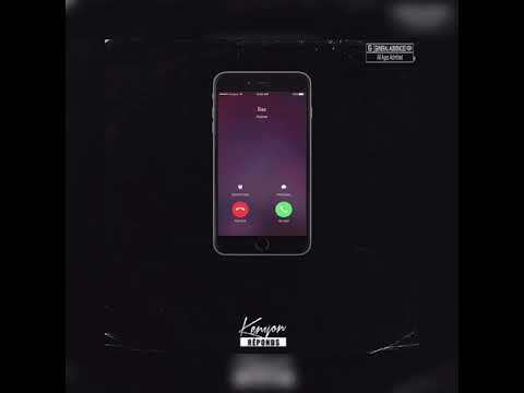 Album cover art for "Réponds" by Kenyon