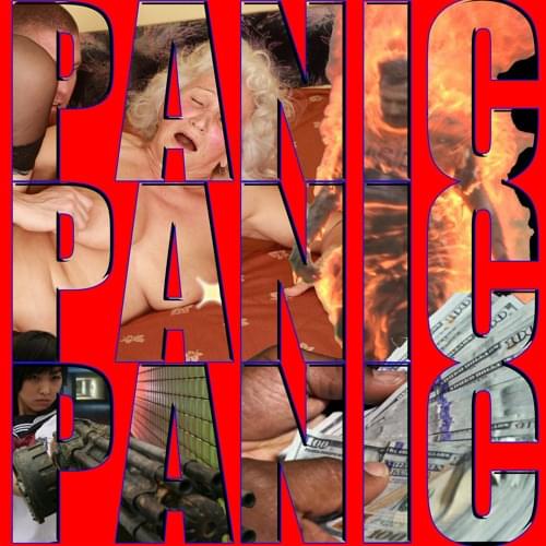 Album cover art for "PANIC!!!" by Paris Texas