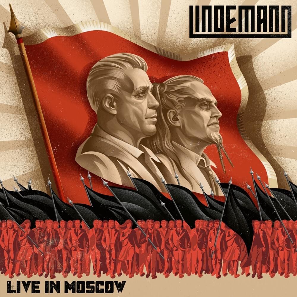 Album cover art for "Allesfresser (Live)" by Lindemann