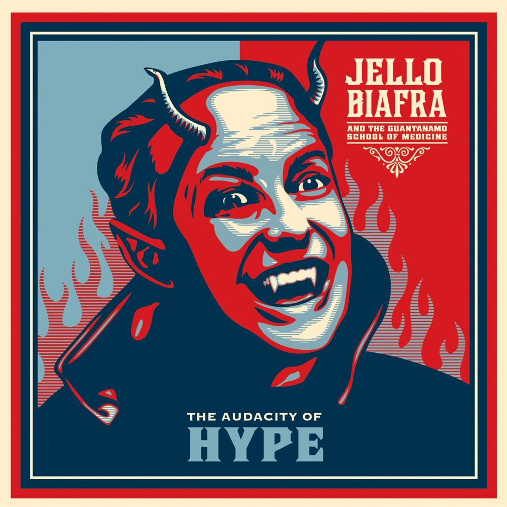 Album cover art for "Strength Thru Shopping" by Jello Biafra & The Guantanamo School Of Medicine