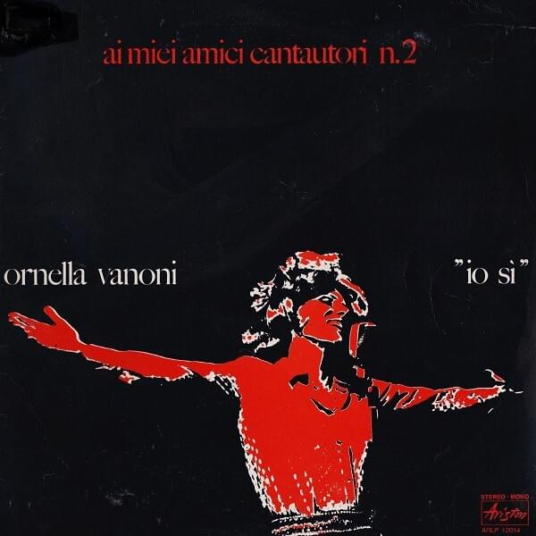 Album cover art for "Il Tuo Amore" by Ornella Vanoni