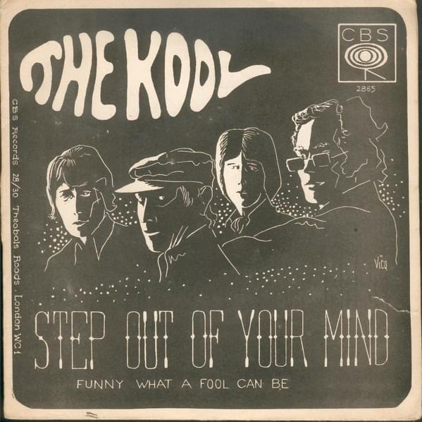 Album cover art for "Step Out of Your Mind" by The Kool (UK)