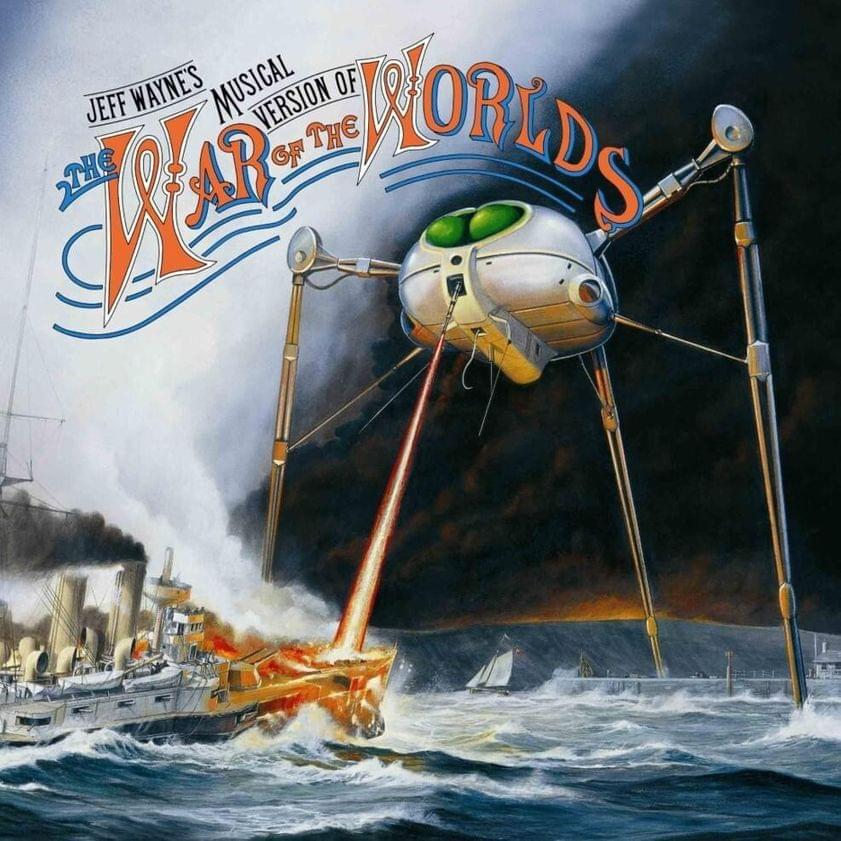 Album cover art for "Brave New World" by Jeff Wayne & Richard Burton & David Essex