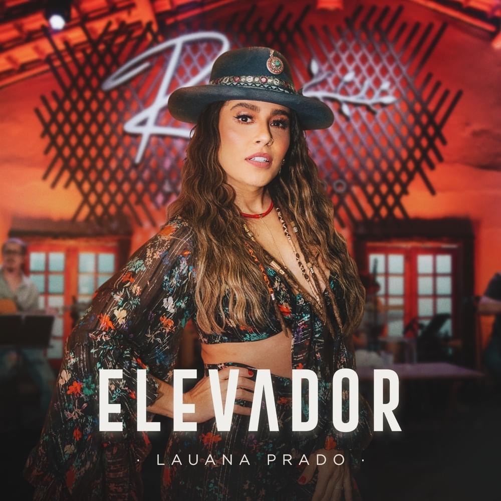 Album cover art for "Elevador (Ao Vivo)" by Lauana Prado