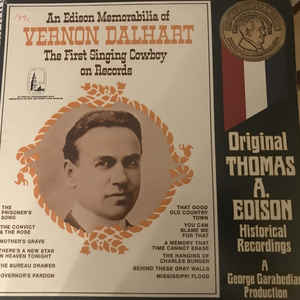 Cover image for The First Singing Cowboy On Records