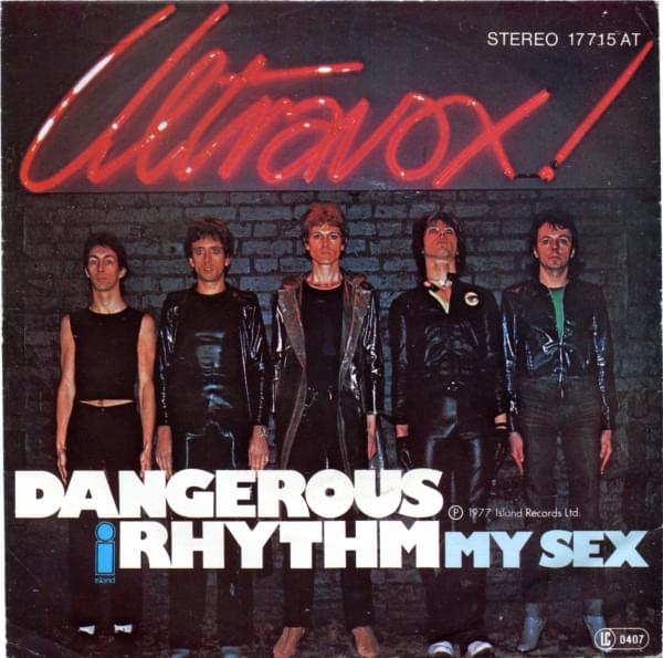 Album cover art for "My Sex" by Ultravox