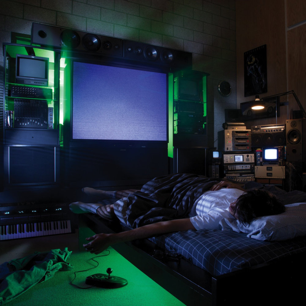 Album cover art for "Too Much MIDI (Please Forgive Me)" by Adult Swim