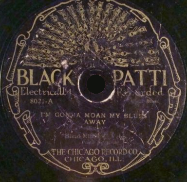 Album cover art for "I’m Gonna Moan My Blues Away" by “Blind Richard” Yates