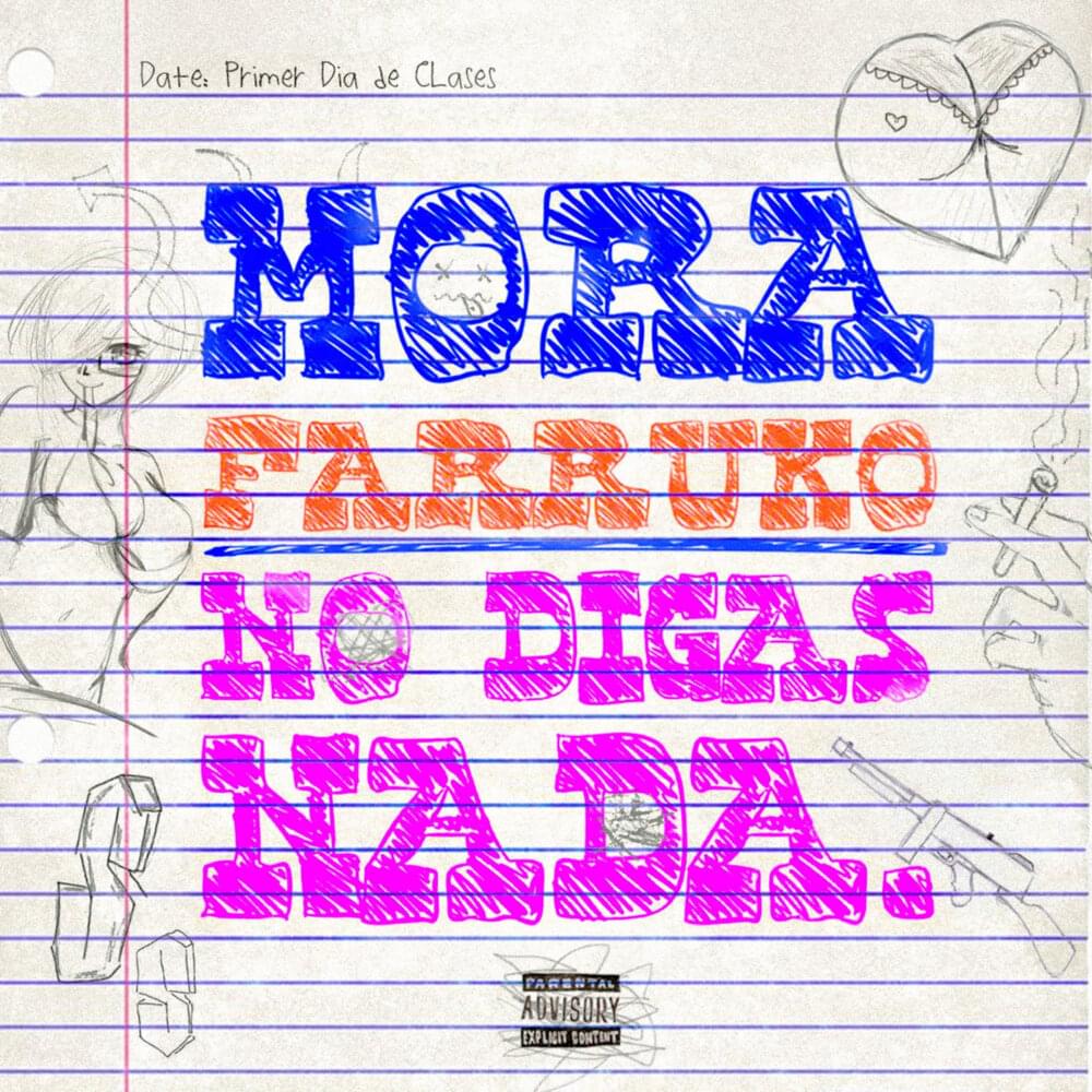 Album cover art for "No Digas Nada" by Mora