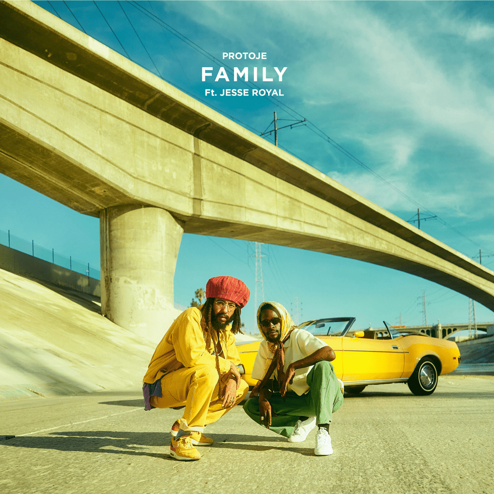 Album cover art for "Family" by Protoje & Jesse Royal