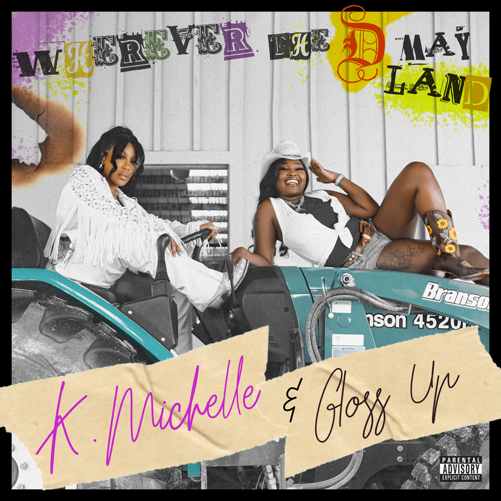 Album cover art for "Wherever The D May Land" by K. Michelle