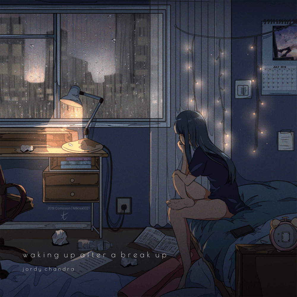 Album cover art for "Waking Up After A Break Up" by Jordy Chandra