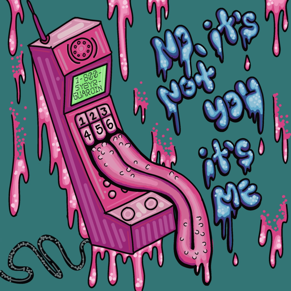 Album cover art for "No, It’s Not You It’s Me" by Sybyr