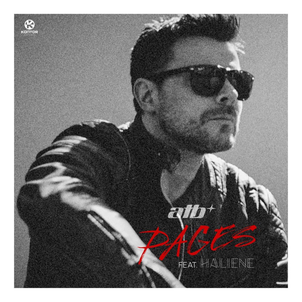 Album cover art for "Pages" by ATB & HALIENE