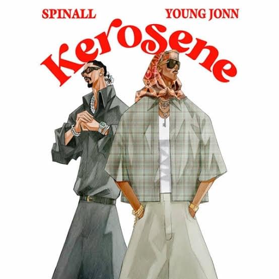 Album cover art for "Kerosene" by SPINALL