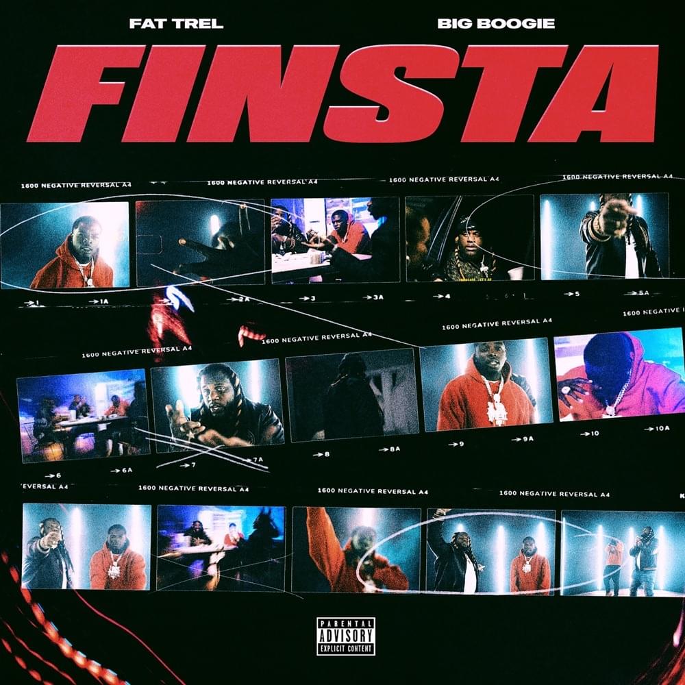 Album cover art for "Finsta" by Fat Trel
