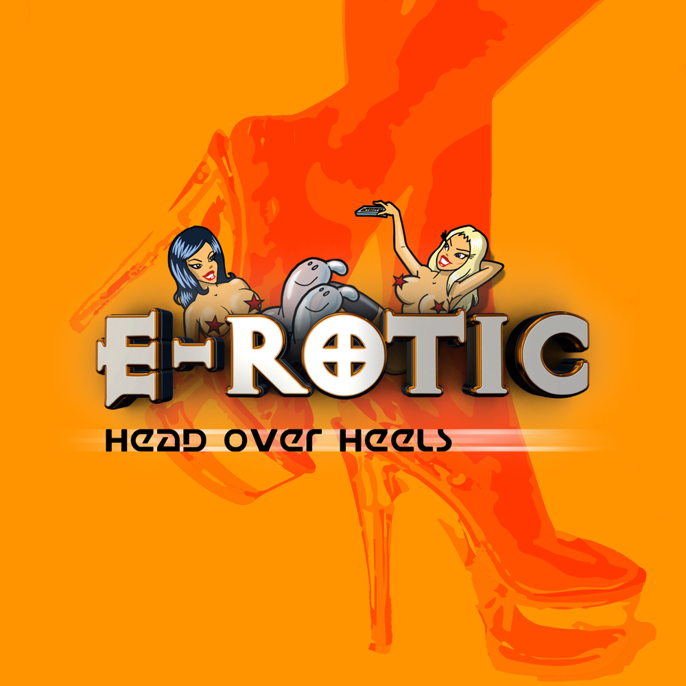 Album cover art for "Head Over Heels" by E-Rotic