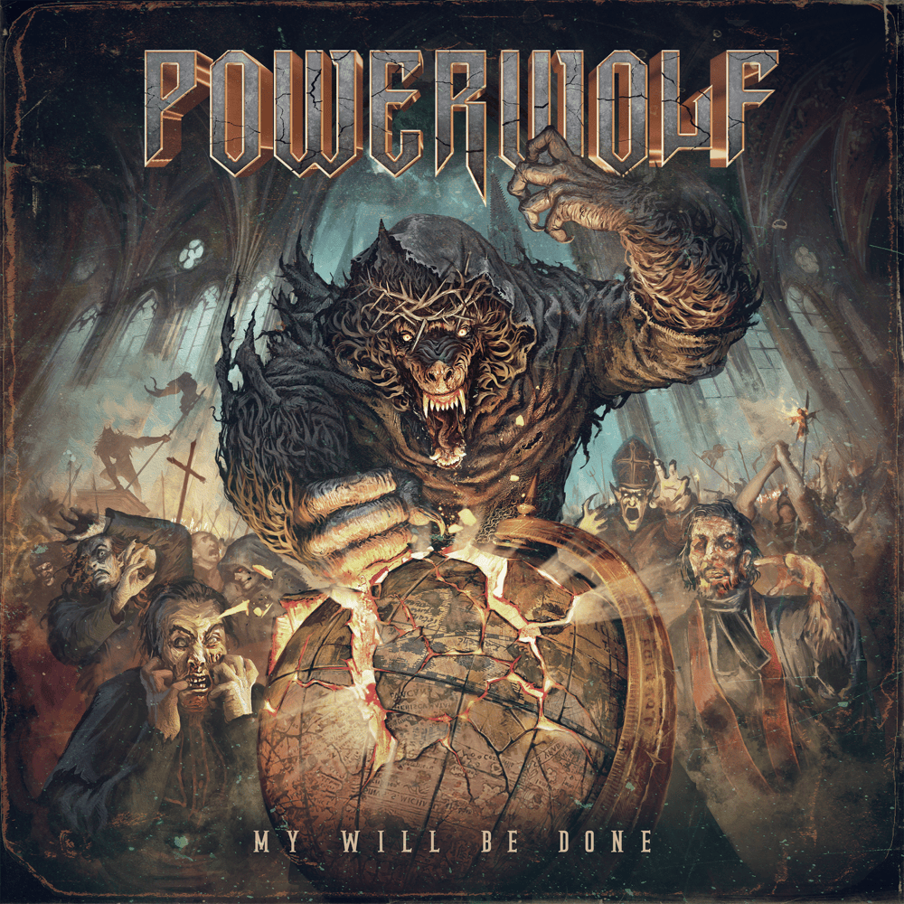 Album cover art for "My Will Be Done" by Powerwolf