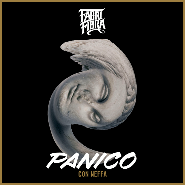 Album cover art for "Panico" by Fabri Fibra & Neffa