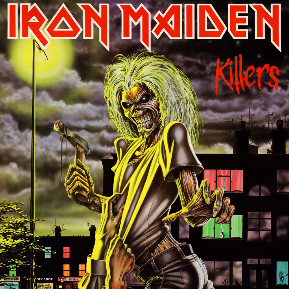 Album cover art for "Drifter" by Iron Maiden