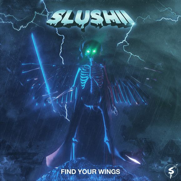 Album cover art for "Bow Down" by Slushii