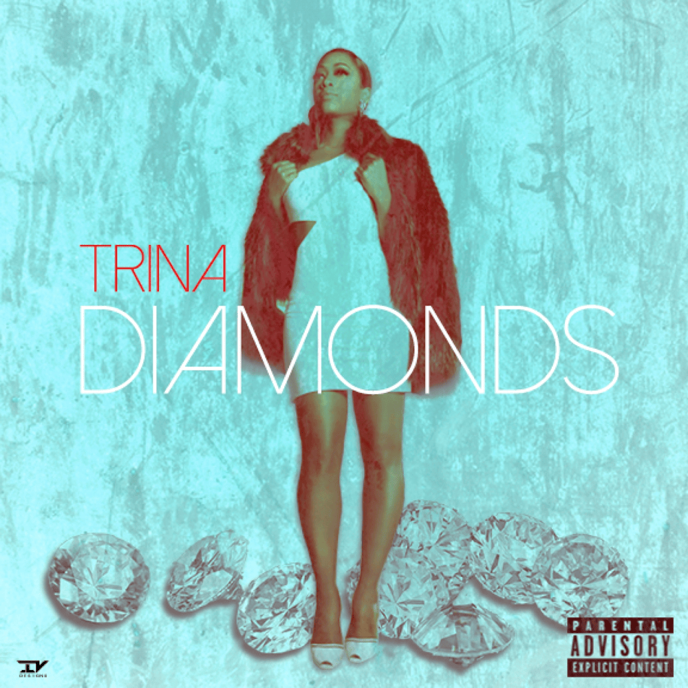 Album cover art for "Diamonds Are Forever" by Trina