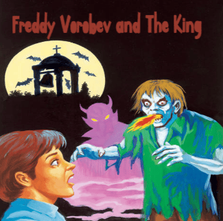 Album cover art for "Grow Your Horns" by Freddy Vorobev and The King