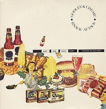 Album cover art for "Snack Attack" by Godley & Creme