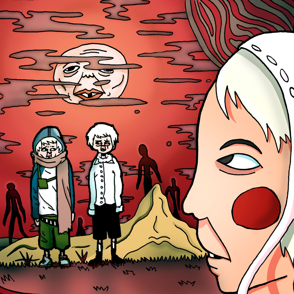 Album cover art for "Un Paseo Más" by Rojuu