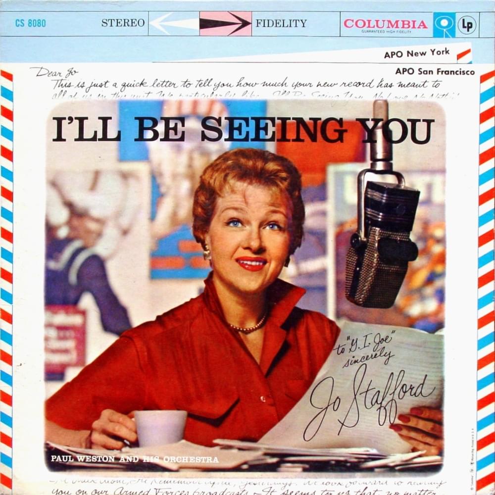 You’ll Never Know by Jo Stafford