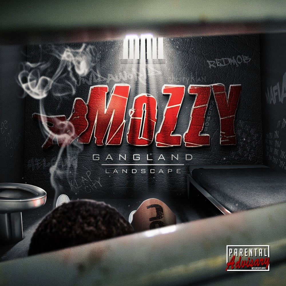 Album cover art for "Smaller Than a Dot" by Mozzy & Lil June