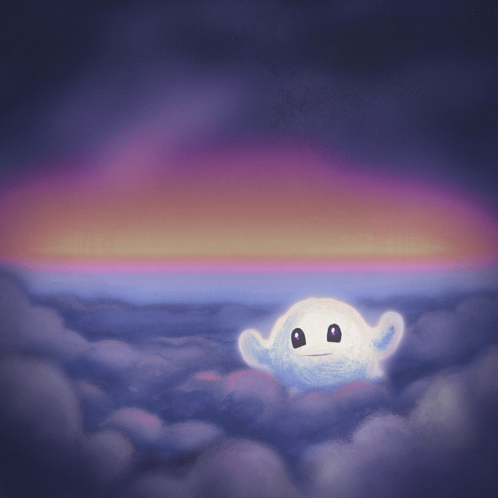 Album cover art for "Falling" by Louis The Child