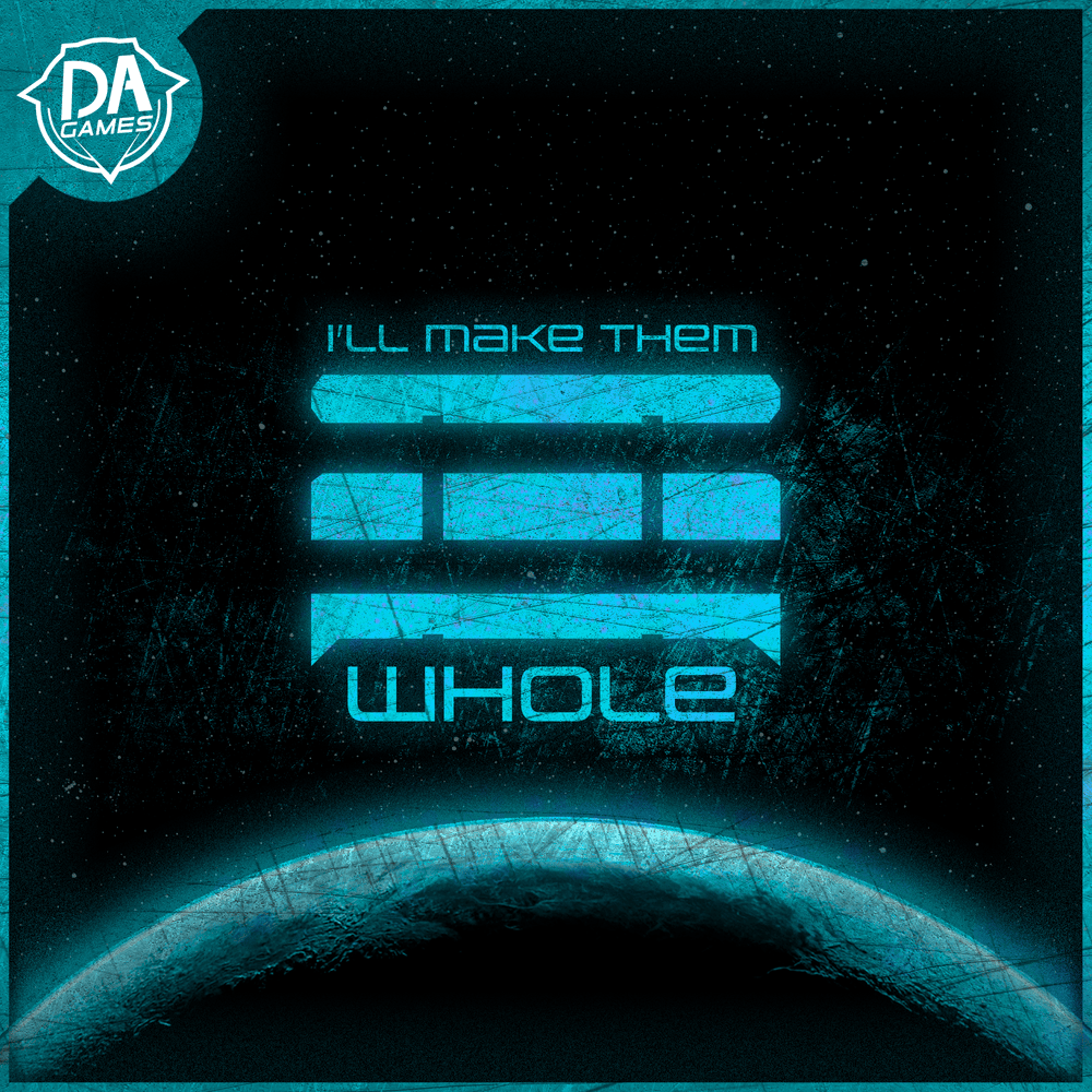 Album cover art for "I’ll Make Them Whole" by DAGames