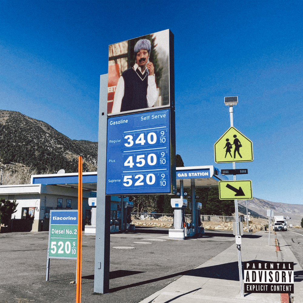 Album cover art for "Gas Station" by TiaCorine