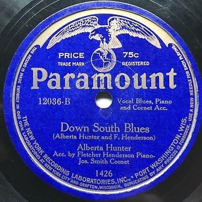 Album cover art for "Down South Blues" by Alberta Hunter