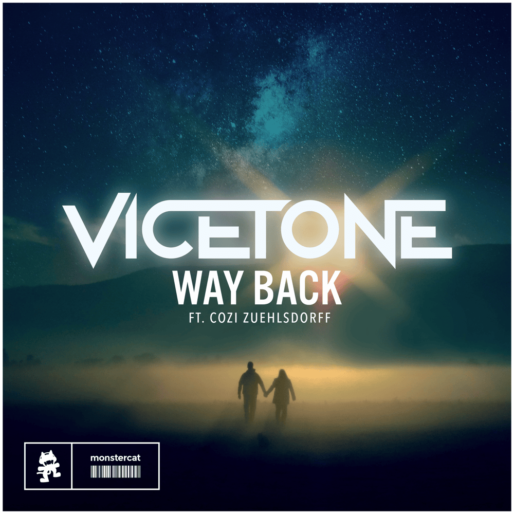 Album cover art for "Way Back (Sped Up)" by Vicetone & Cozi Zuehlsdorff