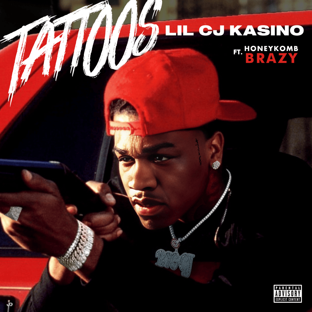 Album cover art for "Tattoos" by LilCJ Kasino