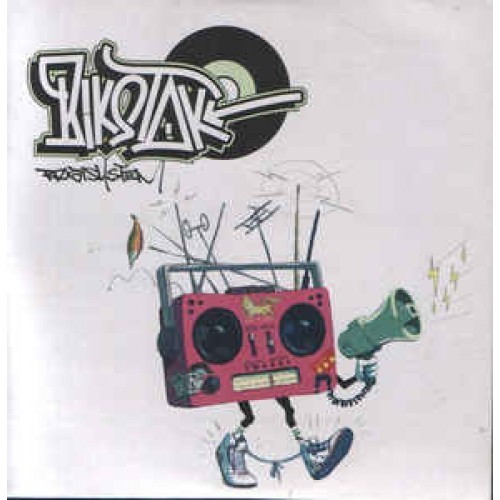 Album cover art for "Radio" by Bikstok