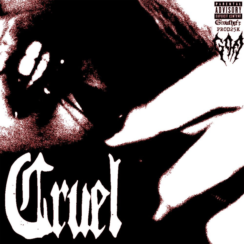 Album cover art for "Cruel" by Goa & 25K (Producer)