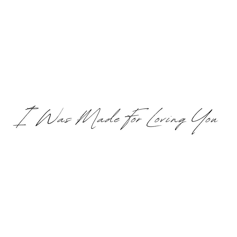 Album cover art for "I Was Made For Loving You" by Ricki-Lee