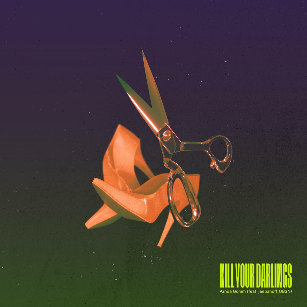 Album cover art for "Kill Your Darlings" by Panda Gomm & OBSN (우비소년) & jeebanoff (지바노프)