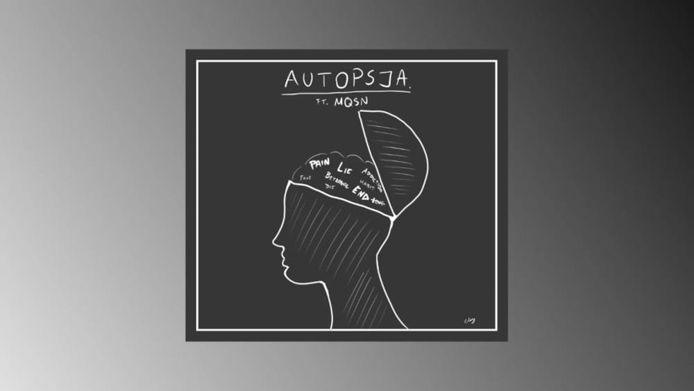 Album cover art for "Autopsja" by Szpiegowsky & MQSN