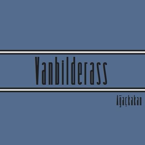 Album cover art for "Vanbilderass" by Ağaçkakan & Fritz Da Cat