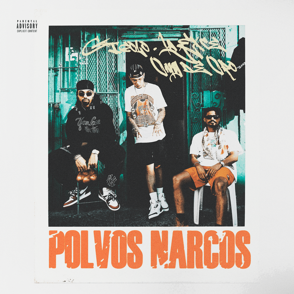 Album cover art for "Polvos Narcos" by Gigolo Y La Exce