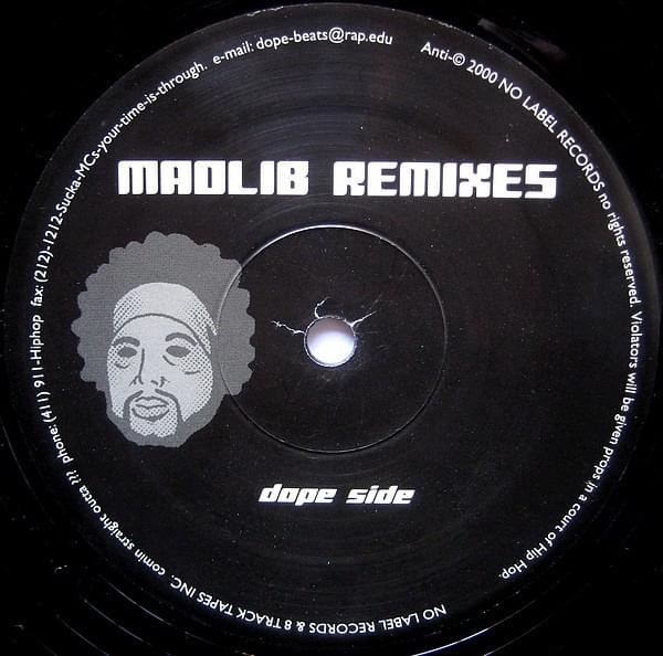 Album cover art for "Wanna Test (Madlib Remix)" by Lootpack & M.E.D.