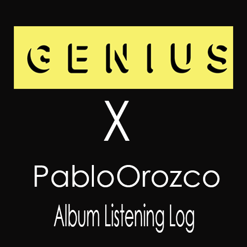 Album cover art for "2017 PabloOrozco Album Listening Log" by sereinik