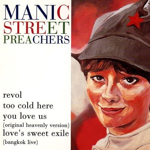 Album cover art for "Too Cold Here" by Manic Street Preachers