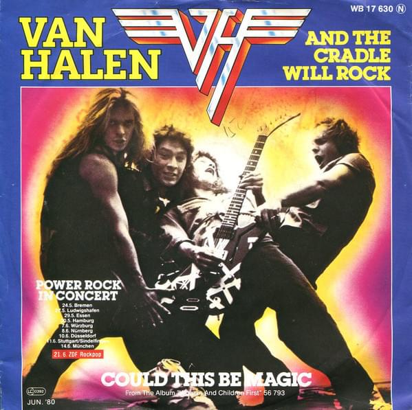 Album cover art for "Could This Be Magic?" by Van Halen
